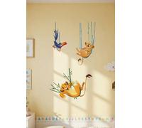Disney Re Leone Muro Adesivi 50x70cm Nala & Simba Bambini Vivaio Set