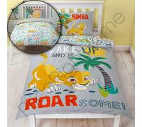 Re Leone Roarsome Set Copripiumino Singolo Ragazzi Disney Simba 2-in-1 Design