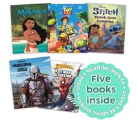 Disney Reading Collection: Five storybooks featuring Stitch, Moana, Spider-Man and more to celebrate Disney Reading Month!