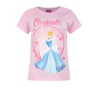 Disney Rosa Cinderella T-shirt a maniche corte Ragazze