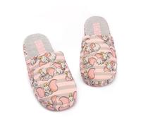 Disney Rosa Dumbo Pantofole Mule Donne