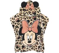 Disney Rosa Minnie Mouse Poncho Asciugamano Ragazze