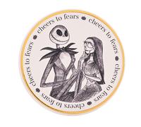 Disney Rotondo Sottobicchiere Ceramica Sughero Indietro Color Oro Tavola -