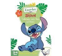 Disney S.A.U. P Escribo con Stitch. Colorea con las letras (3-4 años (Tascabile)
