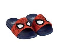 Disney Sandali da bagno Spiderman per bambini, scarpe da spiaggia - Sandali da bagno Spider-Man per bambini, Marvel Avengers ufficiali, Blu, 28/29 EU