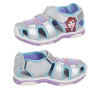 Disney Sandali Frozen per Bambini: Sandali Sportivi con Punta Chiusa per Ragazze Elsa e Anna, Scarpe estive per Camminare.