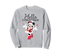 Disney Santa Minnie Mouse Hello Christmas Holiday Felpa