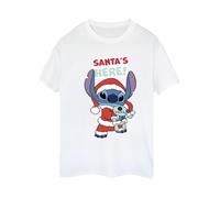 Disney Santa's Here Maglietta Ampia Lilo & Stitch Donna (BI30565)
