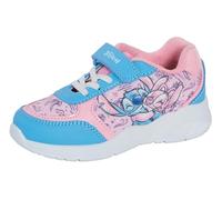 Disney Scarpe da ginnastica Stitch per bambine Angel Casual con chiusura a strappo facile Scarpe sportive da corsa, Multi, 3 UK Child