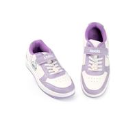 Disney Scarpe da Ginnastica Viola e Bianche per Bambine di Lilo & Stitch | Calzature con Chiusura a Strappo per Bambini | Personaggi Stitch & Angel | Scarpe per Il Gioco di Tutti i Giorni