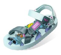 Disney Scarpe Stitch da Bambina, Sandali da Bambina, Sandali Estivi 27-35 (Blu, 28 EU)