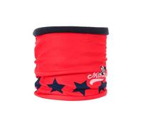 Disney Sciarpa tubolare Minnie Mouse per bambini - Morbido Loop per ragazze - Sciarpa invernale con fodera in pile - Taglia unica, Colore: rosso, Taglia Unica