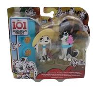 Disney Set 101 Dalmata Strada Dolly E Hansel 2 Personaggi