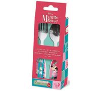 Set 2 posate per bambine in acciaio Minnie