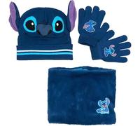 Disney Set 3 Pezzi Cappello Scaldacollo Guanti Invernale Bambini
