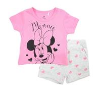 Disney Set Baby Minnie, Comodi Vestiti, Perfetti per i Bambini con Un Design Minnie Mouse, Rosa, 3 Mesi