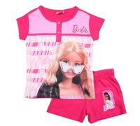 Disney Set Barbie per Bambine, Completo Comodo e Perfetto per Le attività quotidiane e Le Gite, Fucsia, 4 Anni