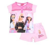 Disney Set Barbie per Bambine, Completo Comodo e Perfetto per Le attività quotidiane e Le Gite, Rosa, 6 Anni