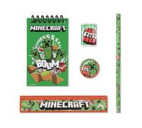 Disney SET CANCELLERIA 5 PZ MINECRAFT (12x4)