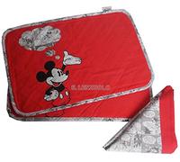 Disney Set da Cucina: 2 tovagliette cm 45x30+ 2 tovaglioli cm 40x40 Mickey Mouse Retro