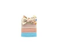 DISNEY Set di 16 Elastici Fantasia - Animali Disney Bambi, Tamburino, Marie, Simba, Stitch - 1 Fiocco Coordinato - Tenuta Delicata per Capelli Fini dei Più Piccoli - Accessori Bambina Ufficiali Disney