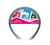 Disney - Set di 3 cerchietti - Ariel, Cenerentola e Jasmine - Spille antiscivolo perfette - Accessori per capelli ufficiali delle principesse Disney - Per tutti i tipi di capelli