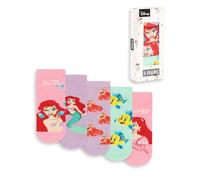 Disney The Little Mermaid Multicolore Ariel Calzini al polpaccio Set di 5 Ragazz