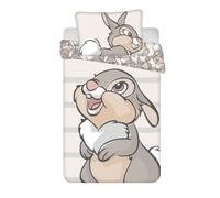 Disney - Set di biancheria da letto, motivo: Bambi, 2 pezzi Dimensioni: 100 x 135 cm, 40 x 60 cm, 100% cotone.