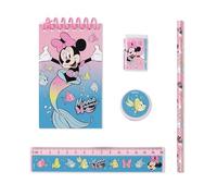 Disney Set di cancelleria da 5 pezzi, motivo: Minnie (12 x 4)