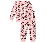 Disney Set di Felpa e Joggers per Ragazze Topolina Outfit da 2 Pezzi per Bambini Rosa 7-8 anni