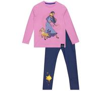 Disney Set Felpa E Leggings Wish | Set Asha E Wish Coordinato | Abiti Set Di Abbigliamento Per Ragazze | Rosa | 4-5 Anni