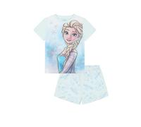 Disney Set pigiama corto da bambina Frozen Make Your Own Magic per bambini, Blu, 5-6 Years