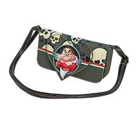 Disney Sette Nani Skull-Borsa a Tracolla Handy, Verde, 24 x 12 cm