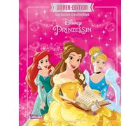Disney Silver-Edition: Das große Buch mit den besten Geschichten - Disney Prinzessinnen: Vorlesebuch ab 4 Jahren mit Arielle, Jasmin, Cinderella, Belle, Rapunzel & Co.