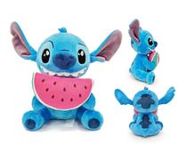 Disney Simba Stitch Watermelon Plush Toy, 25 cm, License, 100% Original, Suitabl