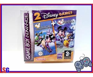 DISNEY SKATEBOARDING + FOOTBALL GAME BOY ADVANCE GBA SPED. TRACCIABILE NUOVO