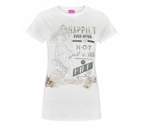 Disney Sleeping Beauty Bianco Aurora T-shirt a maniche corte Donne