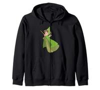 Disney Sleeping Beauty Good Fairy Fauna Costume Felpa con Cappuccio