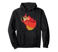 Disney Sleeping Beauty Good Fairy Flora Costume Felpa con Cappuccio