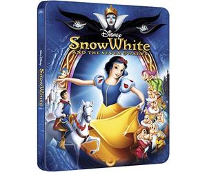 Disney Snow White and the Seven Dwarfs Zavvi Exclusive Limited Edition Embossed SteelBook Blu-ray. (Region B UK Import). LImited to 4,000 copies!