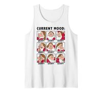 Disney Snow White Current Mood Always Grumpy Canotta, Uomo, Bianco, S