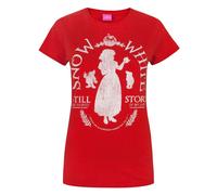 Disney - Snow White Distressed - Maglietta - Donna (NS4614)