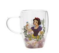 Disney Snow White floral decorative glass mug Widdop & Co