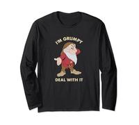Disney Snow White Grumpy So Deal With It Maglia a Manica