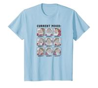 Disney Snow White & I sette nani scontroso umore corrente Maglietta, Bambini, Celeste, 2 anni