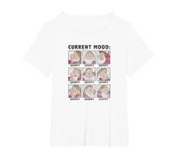 Disney Snow White & I sette nani scontroso umore corrente Maglietta, Donna plus-size, Bianco, 4X