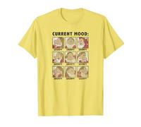 Disney Snow White & I sette nani scontroso umore corrente Maglietta, Uomo, Limone, M