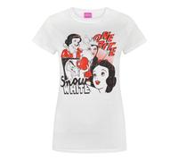 Disney Snow White & The Seven Dwarfs Bianco Princess T-shirt a maniche corte Don