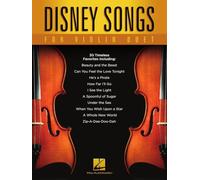 Disney Songs for Violin Duet (Tascabile)