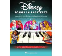 Disney Songs in Easy Keys. Pianoforte facilitato.: Easy Piano; Include No More Than One Sharp or One Flat in the Key Signature.